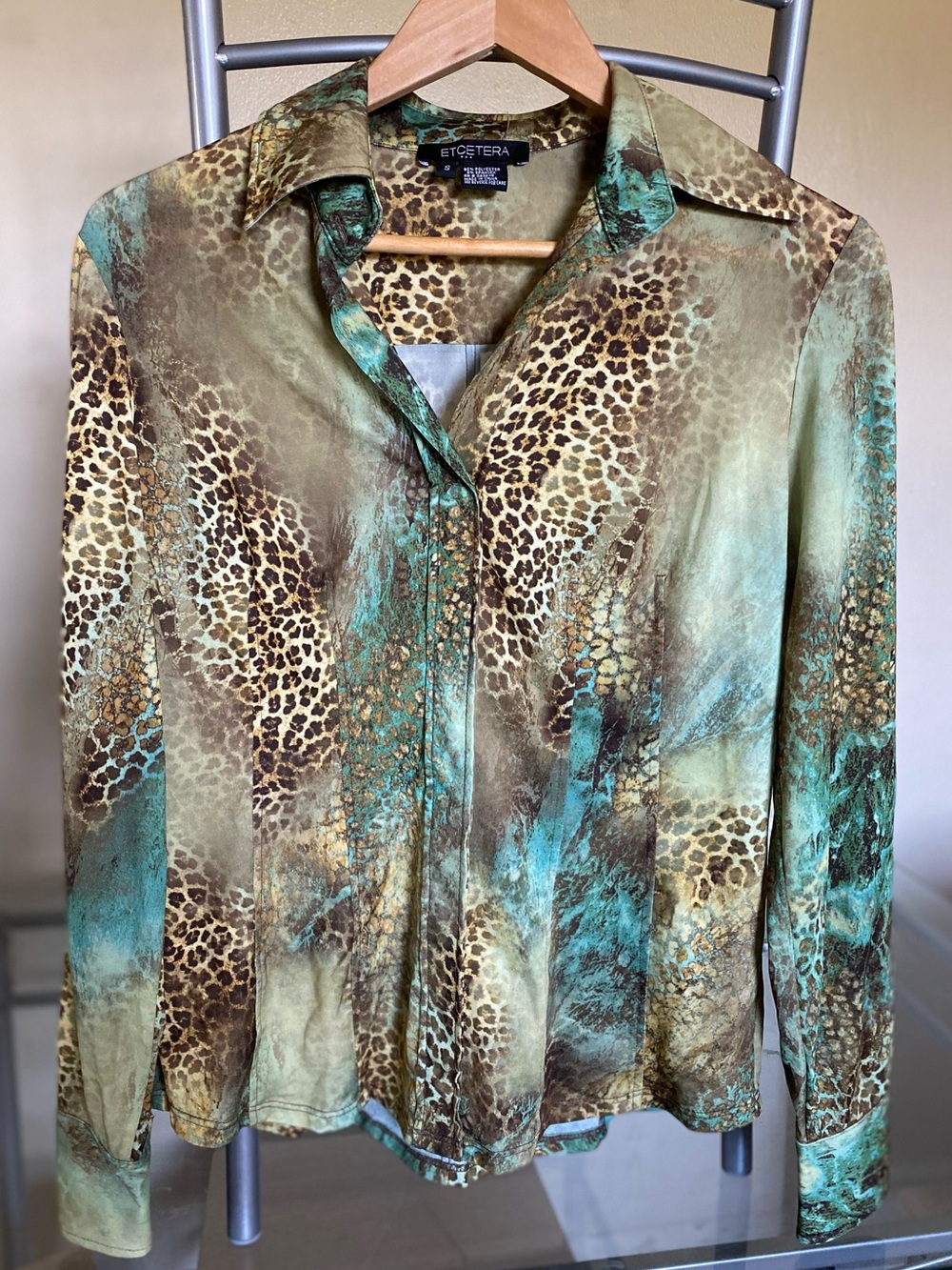 Etcetera top, size small